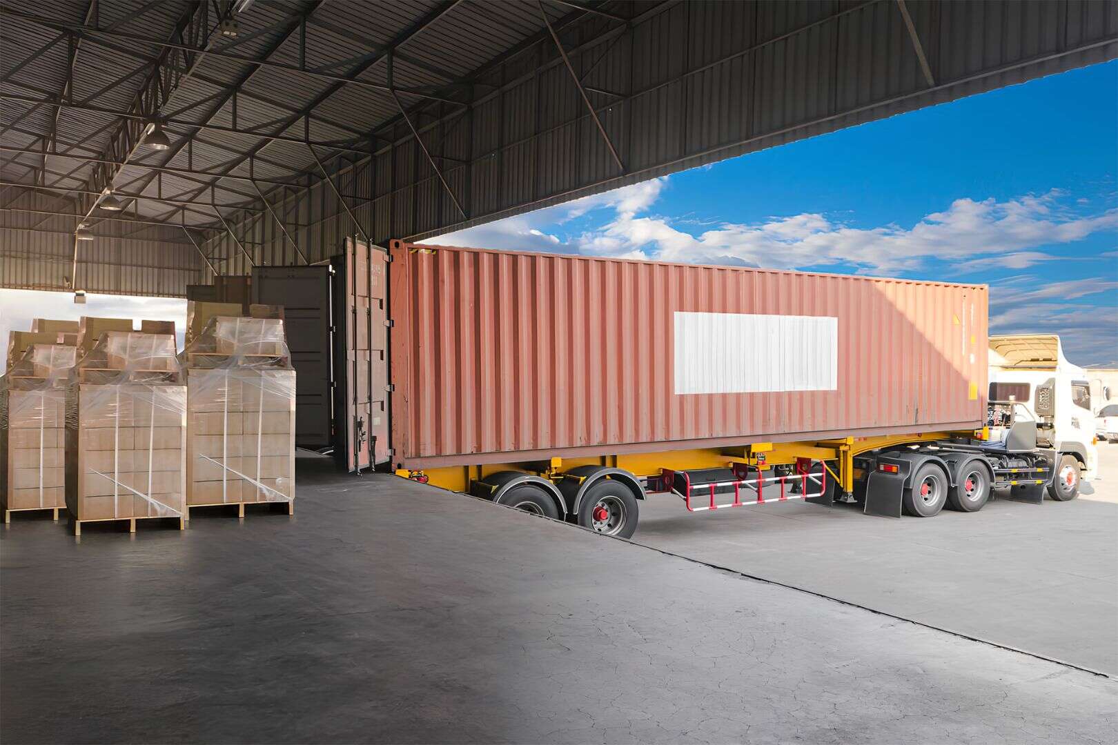 Container loading and unloading